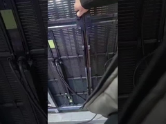 किराये का कार्टन फाइबर 500x1000 मिमी पारदर्शिता एलईडी डिस्प्ले स्क्रीन आउटडोर